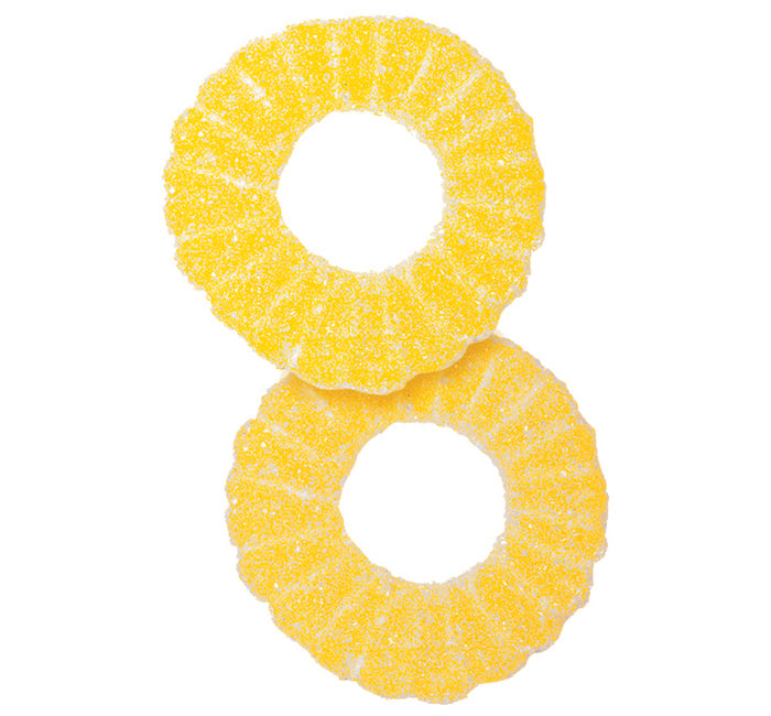 Gummy Pineapple Rings