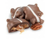 No Sugar Added Milk Chocolate Pecan Caramel Patties