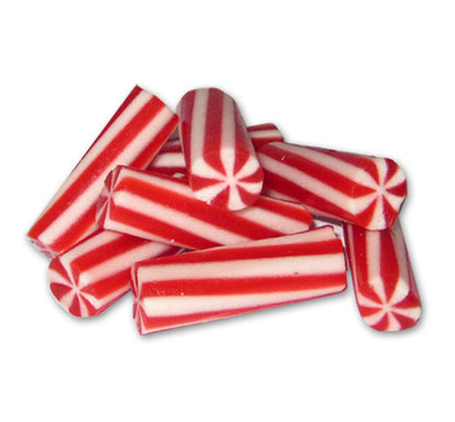 Licorice Candy Cane Logs