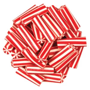 Licorice Candy Cane Logs