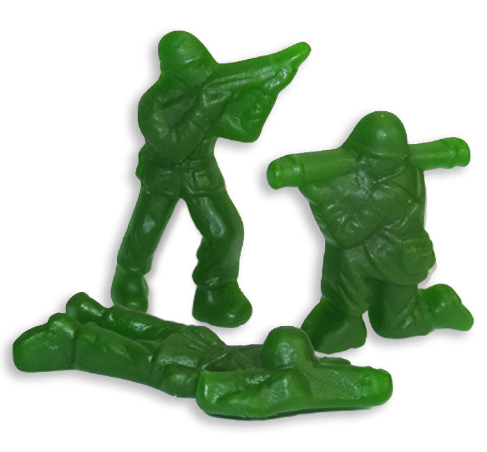 Green Army Guy Gummies