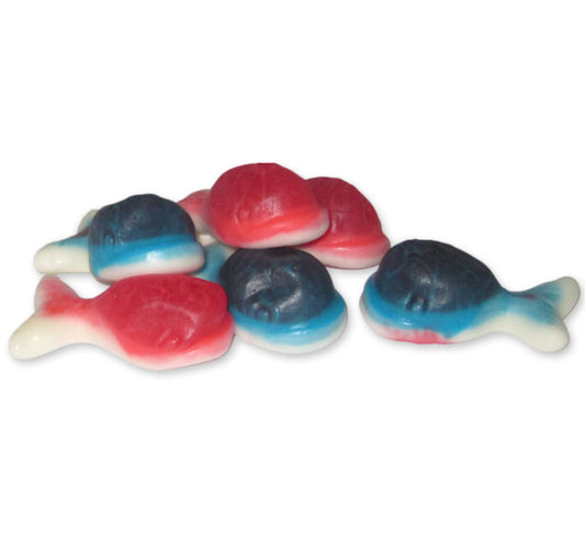 Gummy Filled Whales